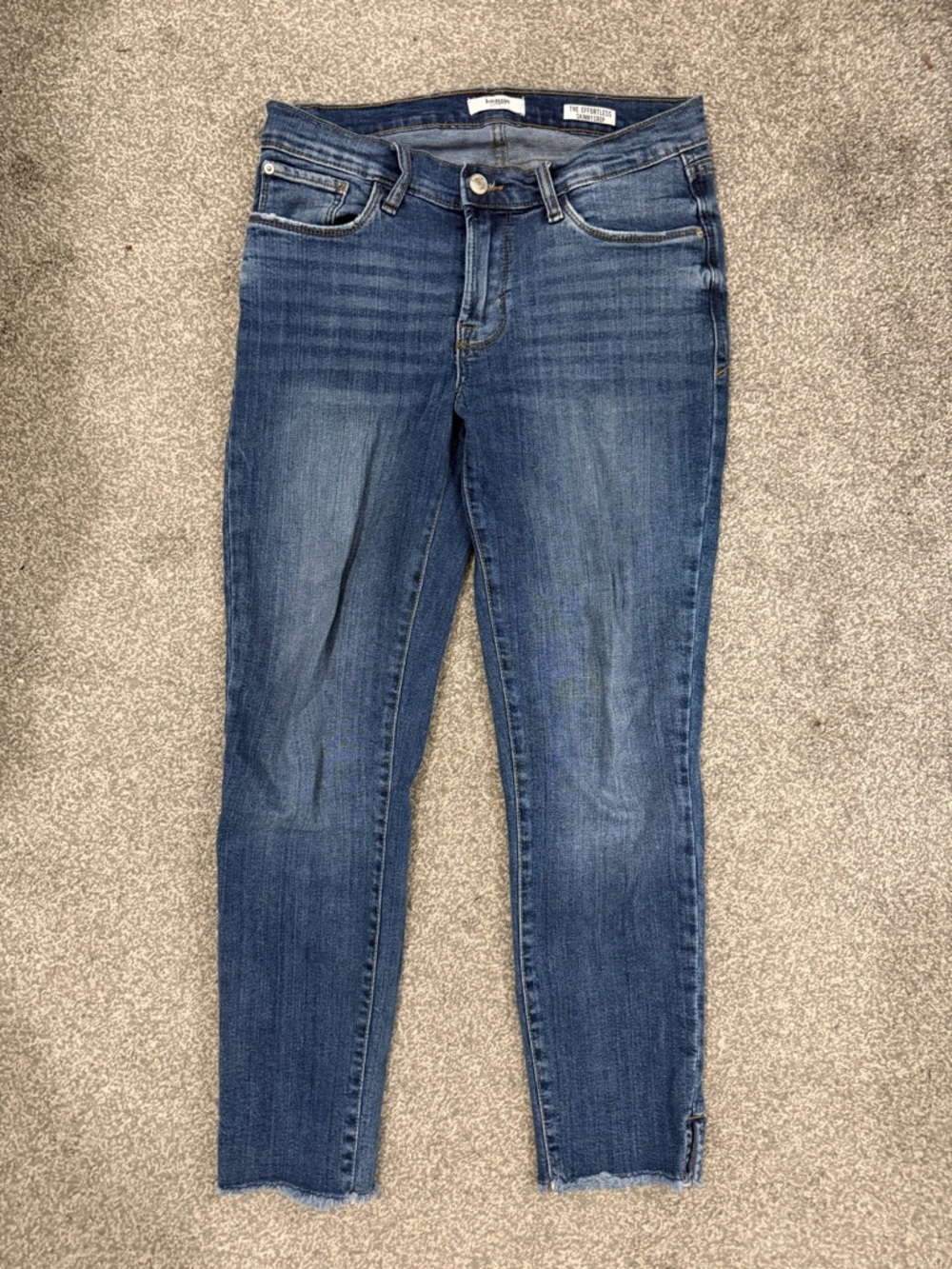 Kensie Effortless Skinny Crop Jeans